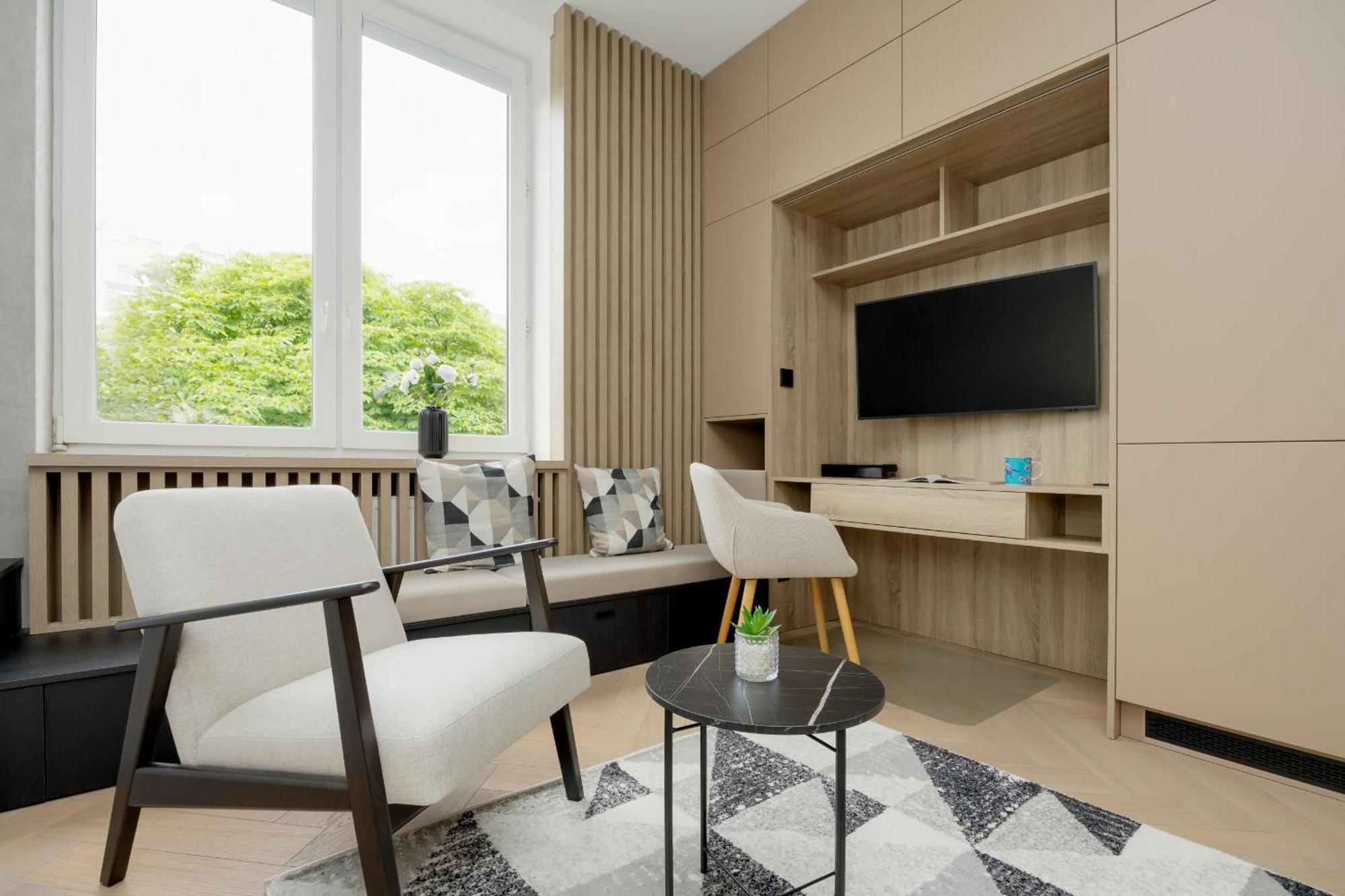 Leilighet Przytulne W Zielonej Okolicy Srodmiescia By Renters *
